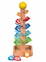 Ahşap oyuncak ses ağacı kulodrom top parça 23 adet - Görsel 5