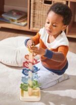 Ahşap oyuncak ses ağacı kulodrom top parça 23 adet - Görsel 7