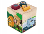 Oynak Ahşap Gelişen Oyuncak Küpü