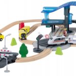 Ahşap Demiryolu Şehir Ekspres Treni 51 Parça