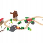 Eğlenceli Ahşap Çiftlik Treni