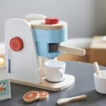 Çocuklar İçin Eğlenceli Ahşap Kahve Makinesi